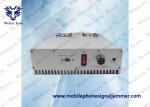 Desktop Cell Phone Blocker With 2 Cooler Fans , Mobile Jammer Device CDMA 3G GSM