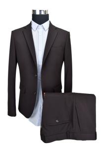 Wholesale Perfect Black 2 Piece Suit Mel Adults Office Worker Business OEM Service from china suppliers