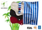 Multi Functional Bamboo Cotton Sanitary Pads , Thin Charcoal Bamboo Mama Cloth