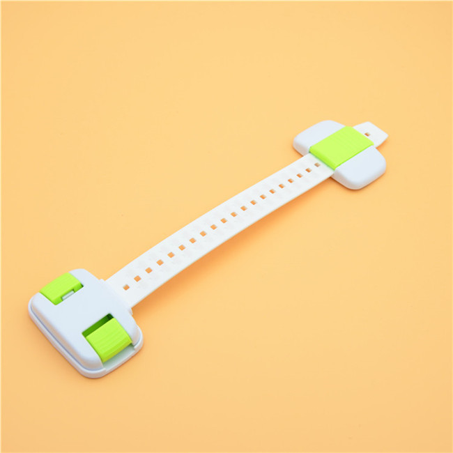Non Toxic ABS Resin Child Safety Cabinet Locks Adhesive Mount Easy Installation