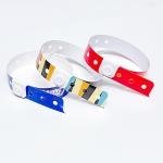 Custom Promotional Gift Item Wristbands Logo Vinyl PVC One Layer Waterproof