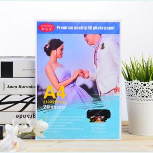 Wholesale Smooth Premium 240gsm RC Satin Photo Paper from china suppliers