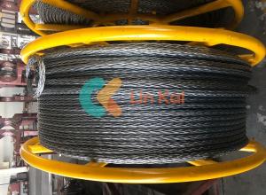 Wholesale Strong 12 X 19s Anti Twist Steel Wire Rope For Pulling Conductor ISO 9001 Certified from china suppliers