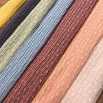 100-250gsm Polyester Tulle Fabric Polka Dot Jacquard Crinkle Pleated Fabric