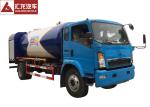 4x2 LPG Tank Trailer Mobile Distribution , Dispenser LPG Gas Tanker Truck 120