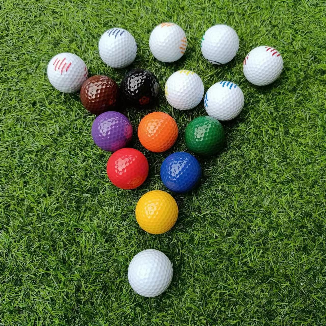 mini golf ball low bounce golf ball with two pieces mini golf ball putter ball putting ball billiard ball