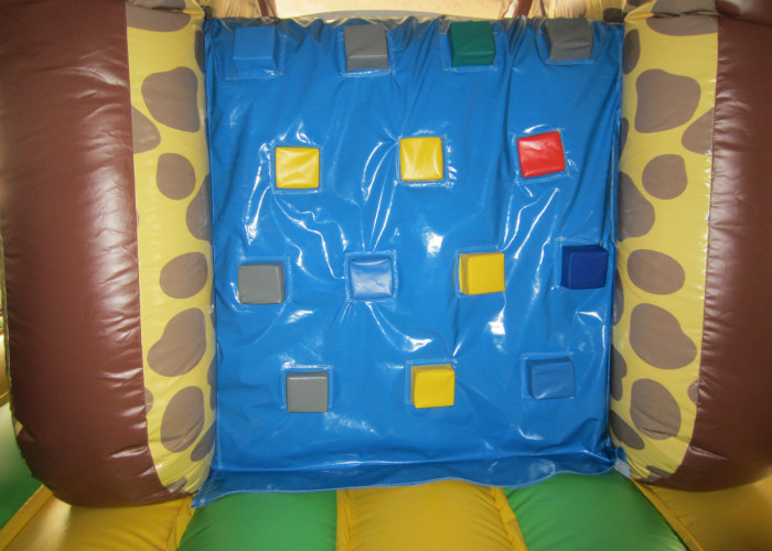 Forest themed inflatable safari park combo China inflatable safari combo animals combo