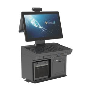 China OEM Windows POS System 15.6 Inch Electronic Cash Register Restaurant POS Machine on sale