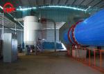 Cooler Rotary Drum Dryer Machine , 50 - 1000m2 Industrial Rotary Dryer