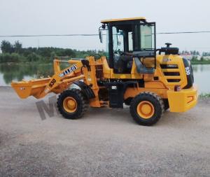 China 1600Kg Work Load Articulated Compact Wheel Loaders Small Hub Axle Front Loader on sale