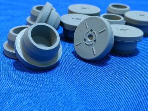 Wholesale 13mm 20mm 32mm Medical Use Blue Grey Lyophilization Butyl Rubber Stoppers for glass vial Glass Infusion Bottle from china suppliers