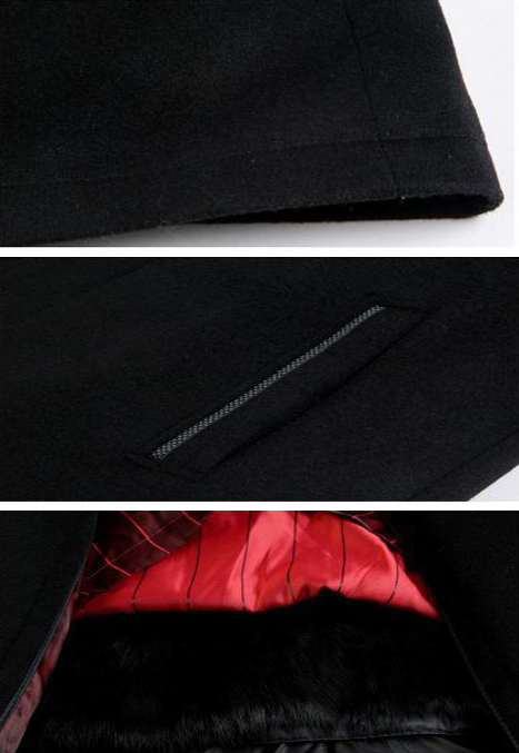 High Quality Trench Single-breasted Black Utility Winchiter Long Bale Jaket Business Vinter Jacket for Men