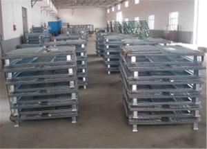 Wholesale Industrial galvanized wire mesh storage cage 1200 * 1000 * 890mm from china suppliers