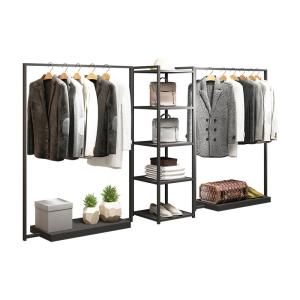 Wholesale Stainless Steel Cloth Display Stand For Shop Decorative Boutique Pipe Clothing Rack from china suppliers