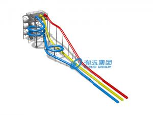 China Commercial water slides for children , Outdoor Playground Equipment for Water Park on sale