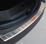 Stainless Steel Door Sill Plates / Outer Rear Pedal for Toyota RAV4 2013 2014