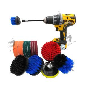 Wholesale Extrusion Molding 15PCS Power Scrubber Cleaning Kit For Floor Tub Shower from china suppliers
