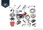 HONDA Motorbike CG125 Spare Parts 125cc With Side Cover / Kick Stand