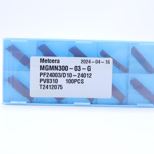MGMN-G Carbide Grooving Inserts for Steel Alloy Steel Titanium Alloy CNC Lathe