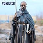 Wonders Missionary Bronze Statues Sculpture Modern Life Size