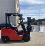 3307ft 4409ft 4-Wheel Electric Forklift Truck With 360 degrees Paper Roll Clamp