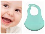 High quality soft food grade silicone material waterproof silicone baby bib