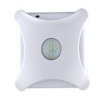 ABS Material 6 Inch Square Wall Mounted Bathroom Ventilation Exhaust Fan For