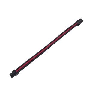 Wholesale 6 Pin PCI-E GPU Black Red Sleeved Extension Cable from china suppliers