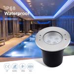 316 Stainless Steel LED Swimming Pool Underwater Light 2700K - 6500K CEM