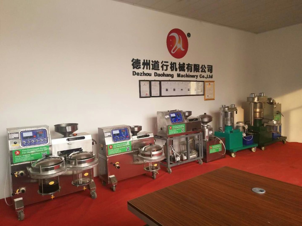 3KW 40Kg/h Peanut Oil Press Machine Steel Mustard Oil Extract 220V
