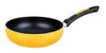 PORCELAIN ENAMELLED NON-STICK WOK,STIR FRY