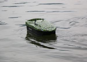 Wholesale Camouflage RC boat DESS autopilot carp fishing bait boats DEVC-118 from china suppliers