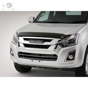 Wholesale Bright Black Bonnet Chip Protectors , PMMA Auto Hood Guard from china suppliers