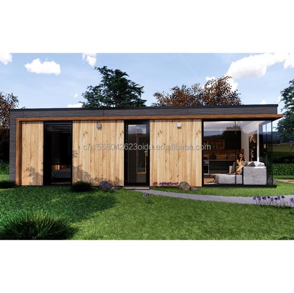 Wooden Houses for Hotel 2 Bedrooms Steel Structure Activity Rooms Directly from