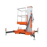 Electric Aluminum Single Mast Lift Table 9m 150kg Aerial Work Lift Platform