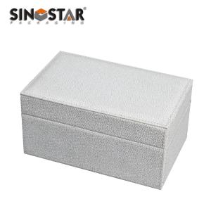 Wholesale Screen Printing Leather Jewelry Box Customized With Velvet / Paper / Leather Inner from china suppliers