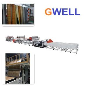 Wholesale PVC Plastic Floor Production Machine PVC Flooring Leather Extrusion Line Twin screw extruder from china suppliers