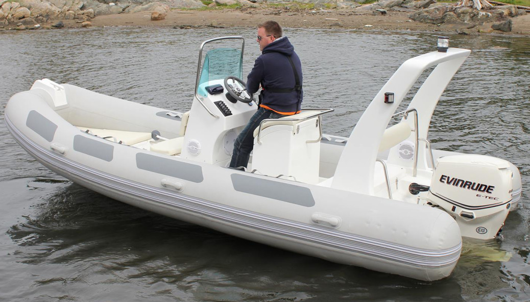 2022 rigid hull inflatable rib boat 17ft with back cabin rib520B