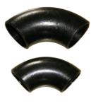 Long Radius Carbon Steel Pipe Elbow A234 WPB 90 Degree SCH40S