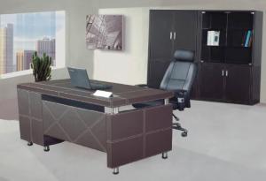 Wholesale modern office leather table furniture/office leather desk furniture from china suppliers