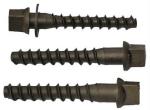 Q235 Steel Railway Track Spikes Durable Corrosion Resistant For Railroad