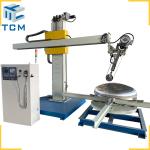 Stainless Steel Tank Head CNC Polishing Machine Automatic Belt Polishing Sanding
