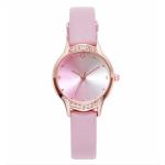 Laipute Women'S Luxury Diamond Watches PU Strap Hardened Glass Diamond Bezel