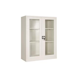 Wholesale Modern Industrial H900mm Glass Door Filing Cabinet Fitting File Storage Cabinet from china suppliers
