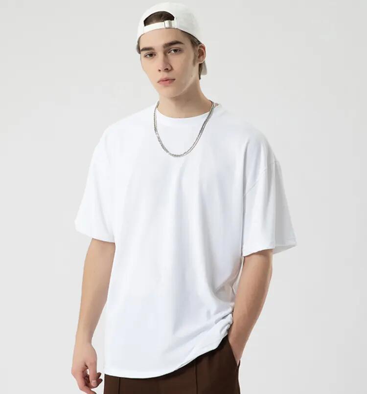 Oversize Cotton Blank Heavyweight Youth Uniform Oversize Streetwear Custom T-Shirt