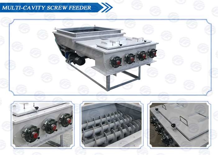 100 To 120tph Material Conveyor Screw Feeder For Powder Feed Grinder Mill