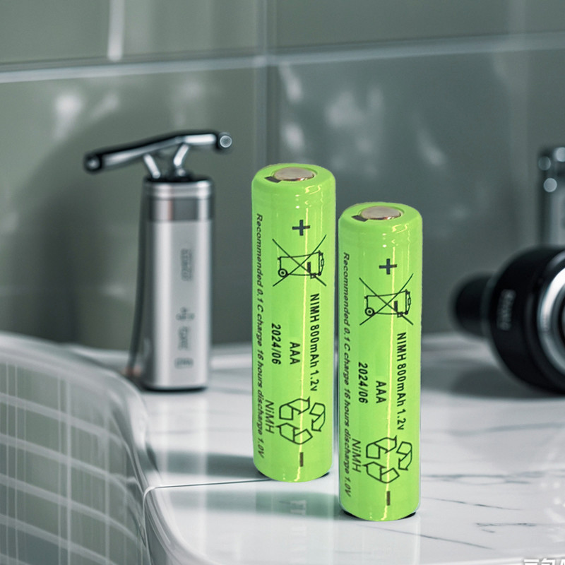 OEM Rechargeable NiMH Batteries For Daily Applications in AA Devices 1.2V 800mah 1000mah