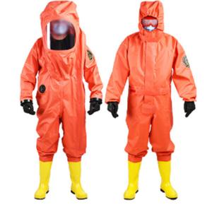 Wholesale Disposable PVC XL Hazmat Chemical Refusal Suit Conjoined from china suppliers