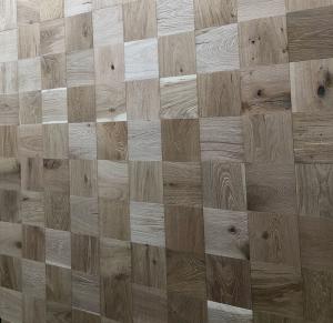 Wholesale mosaic oak parquet flooring, unfinished, embossed, character ABCD grade from china suppliers