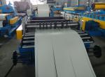 Hydraulic Tension Station Steel Slitting Line / Cut To Length Machine